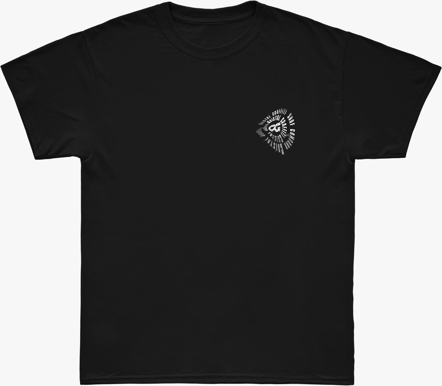 Camiseta Cristal Graffiti - Preta - Surf