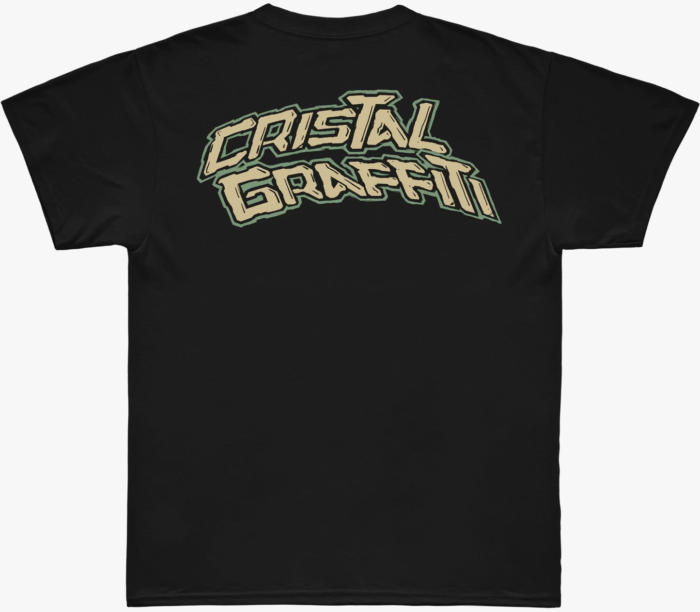 Camiseta Cristal Graffiti - Preto