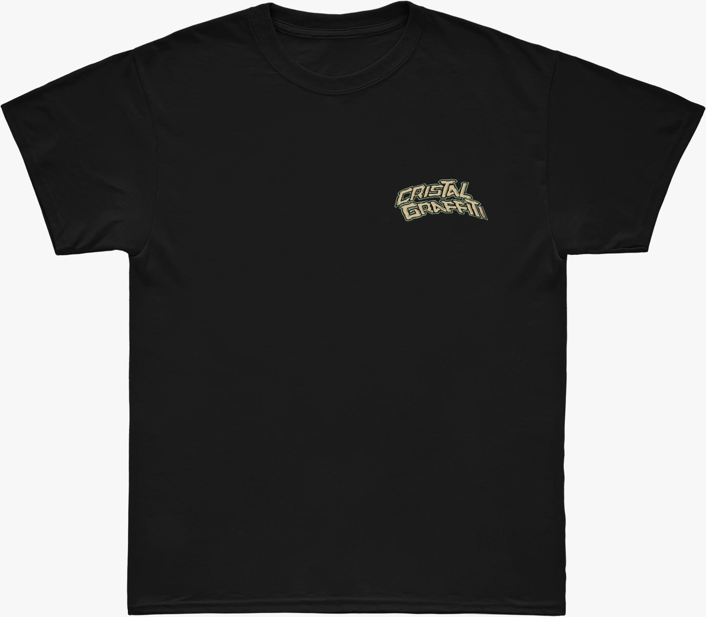 Camiseta Cristal Graffiti - Preto