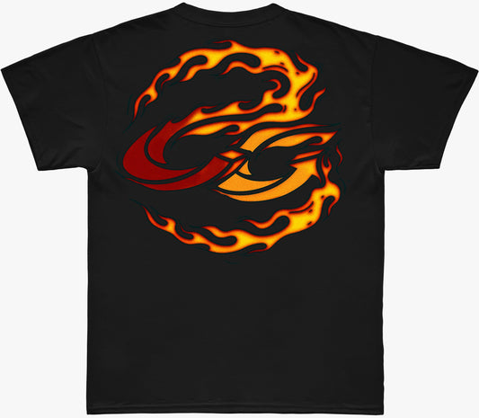 Camiseta Cristal Graffiti - Preto - Rastro Incendiário