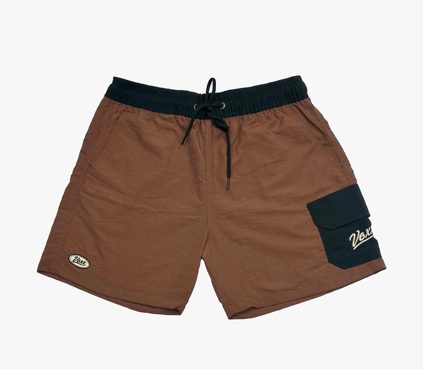 Short Cargo Voxx -Marrom e Preto