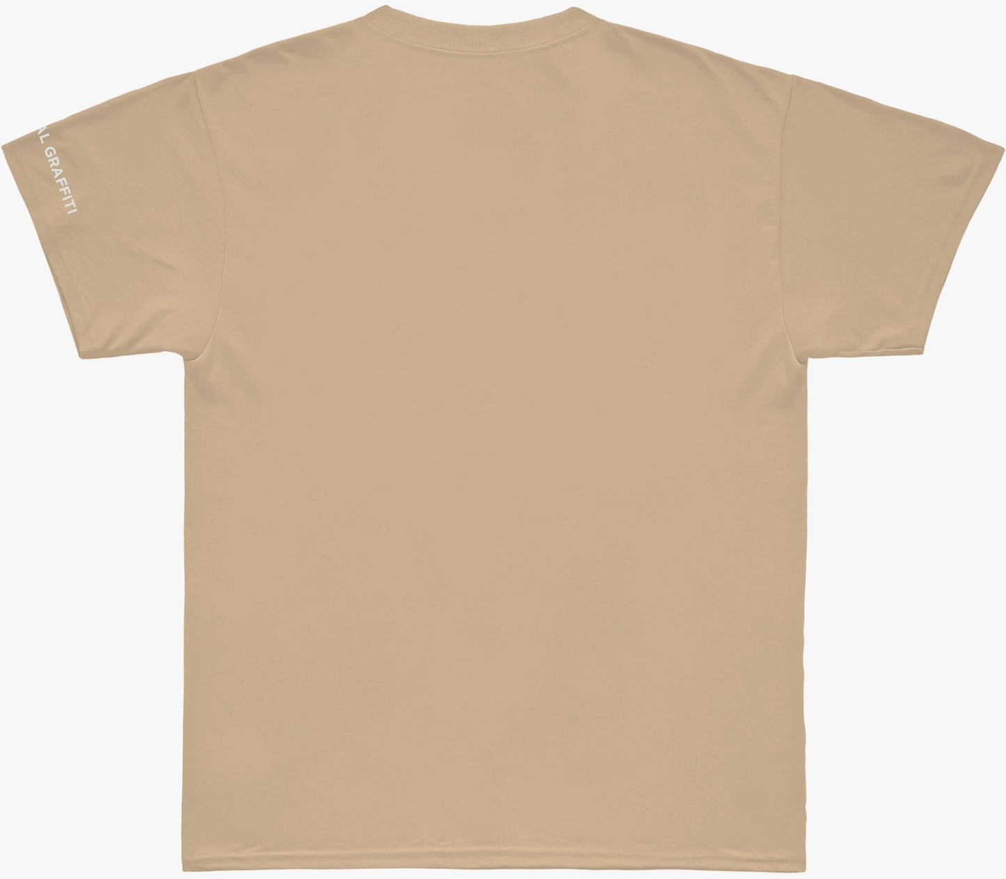Camiseta Cristal Graffiti - Bege - Simples