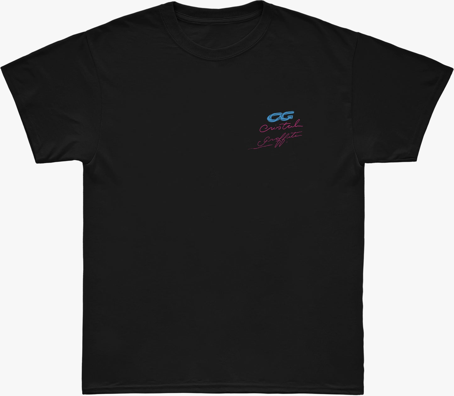 Camiseta Cristal Graffiti - Preto - Loop Colorido