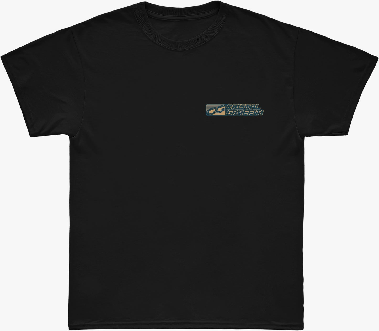 Camiseta Cristal Graffiti - Preta - Tropical Coast