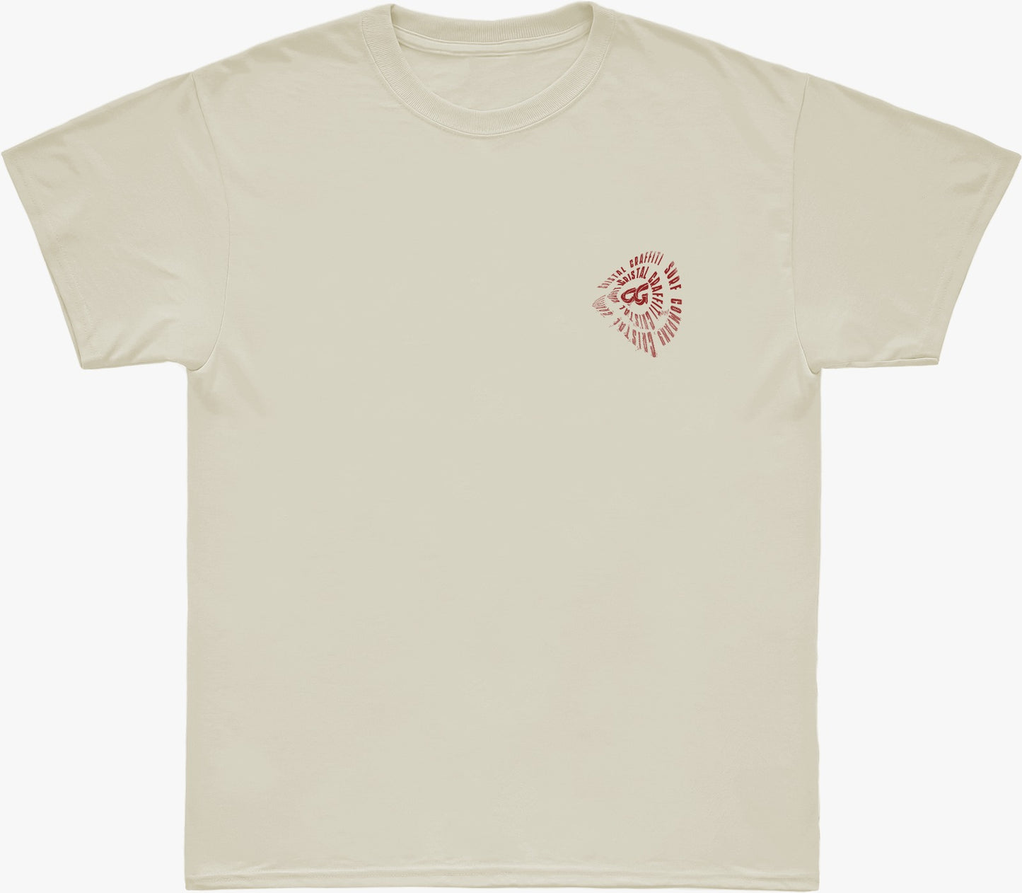 Camiseta Cristal Graffiti - Off White - Surf