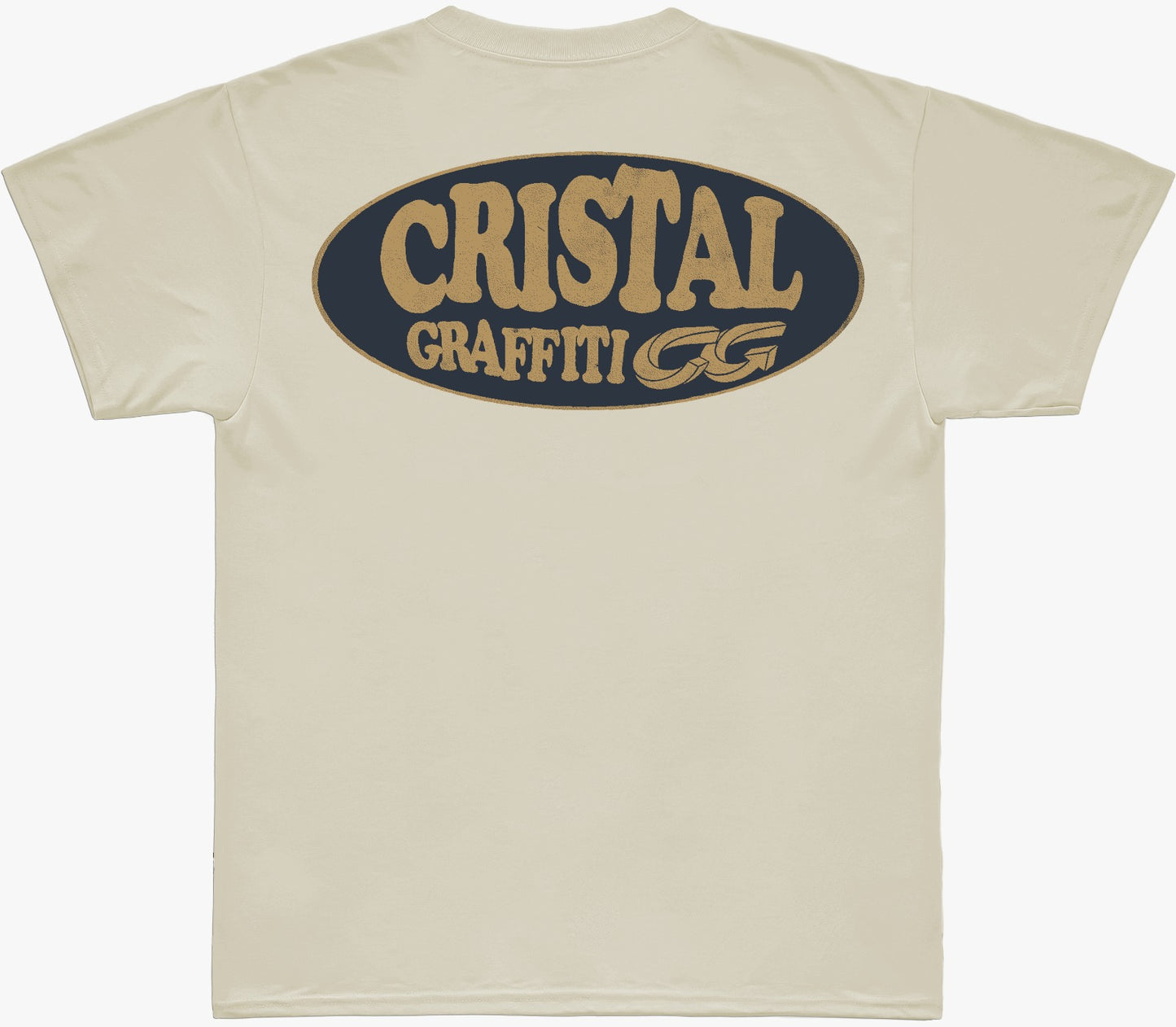 Camiseta Cristal Graffiti - Off -White - Oval LOL