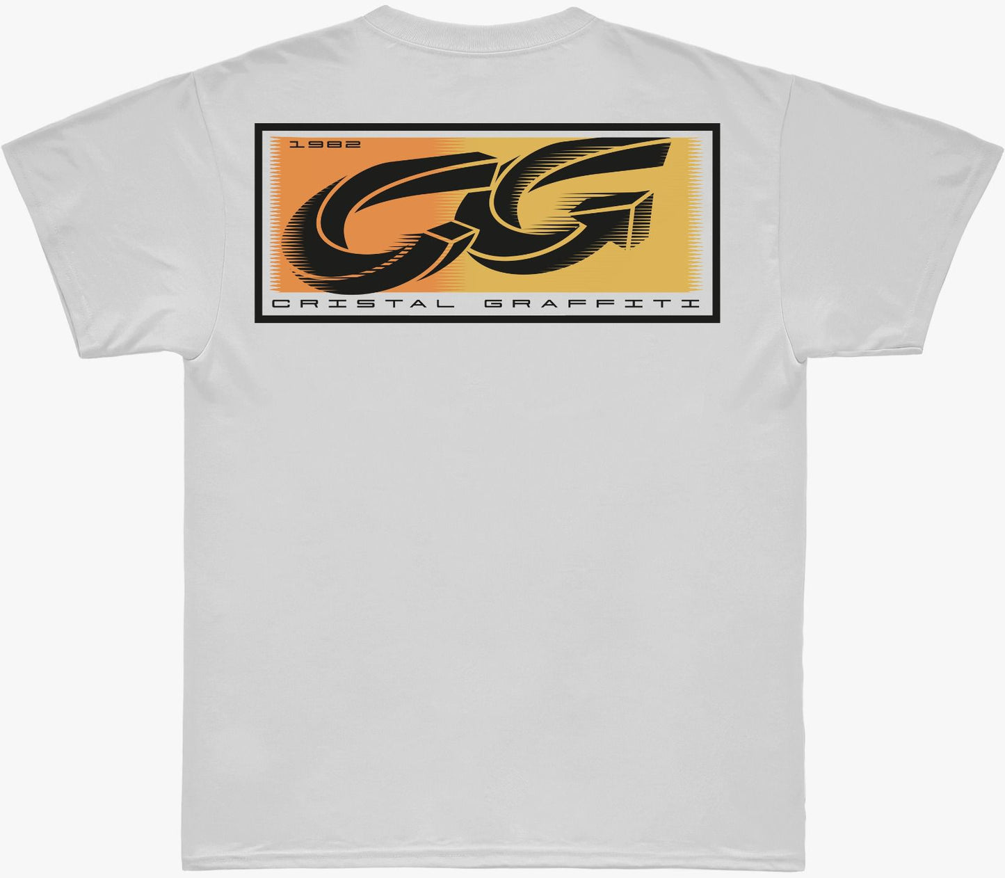 Camiseta Cristal Graffiti - Branca - New 1982