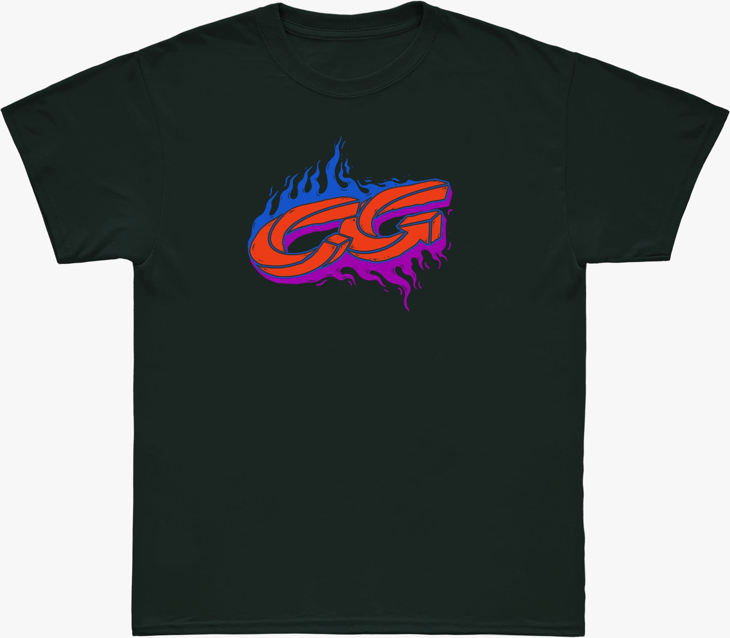 Camiseta Cristal Graffiti - Verde - Fire
