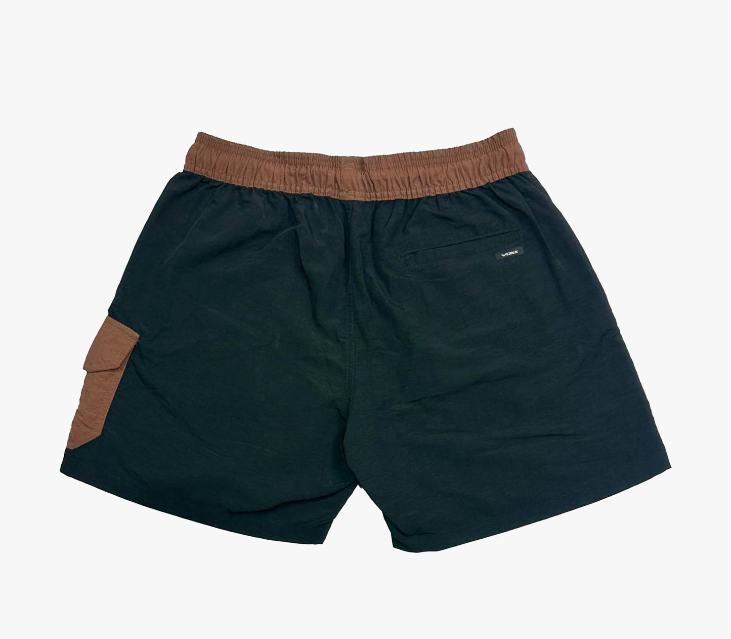 Short Cargo Voxx - Preto e Marrom