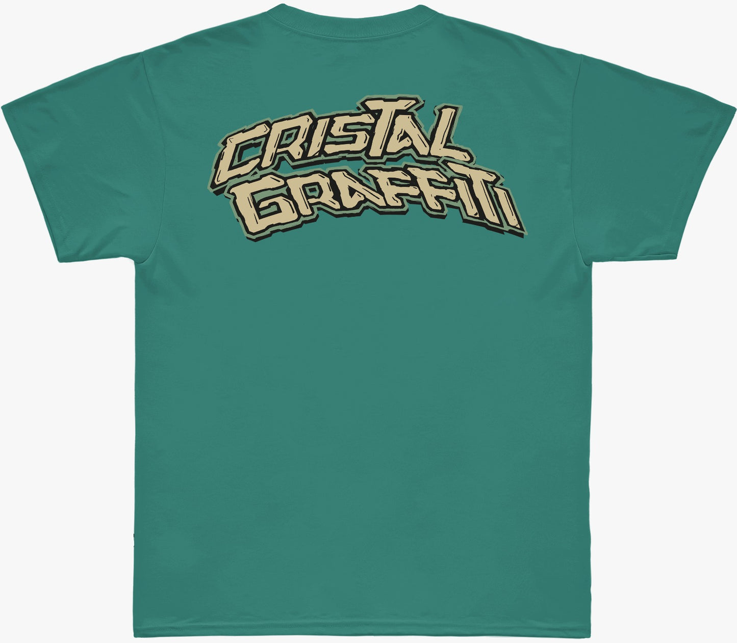 Camiseta Cristal Graffiti - Azul