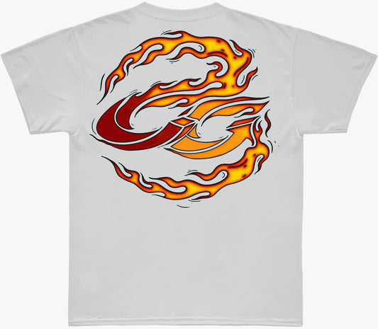 Camiseta Cristal Graffiti - Branca - Rastro Incendiário