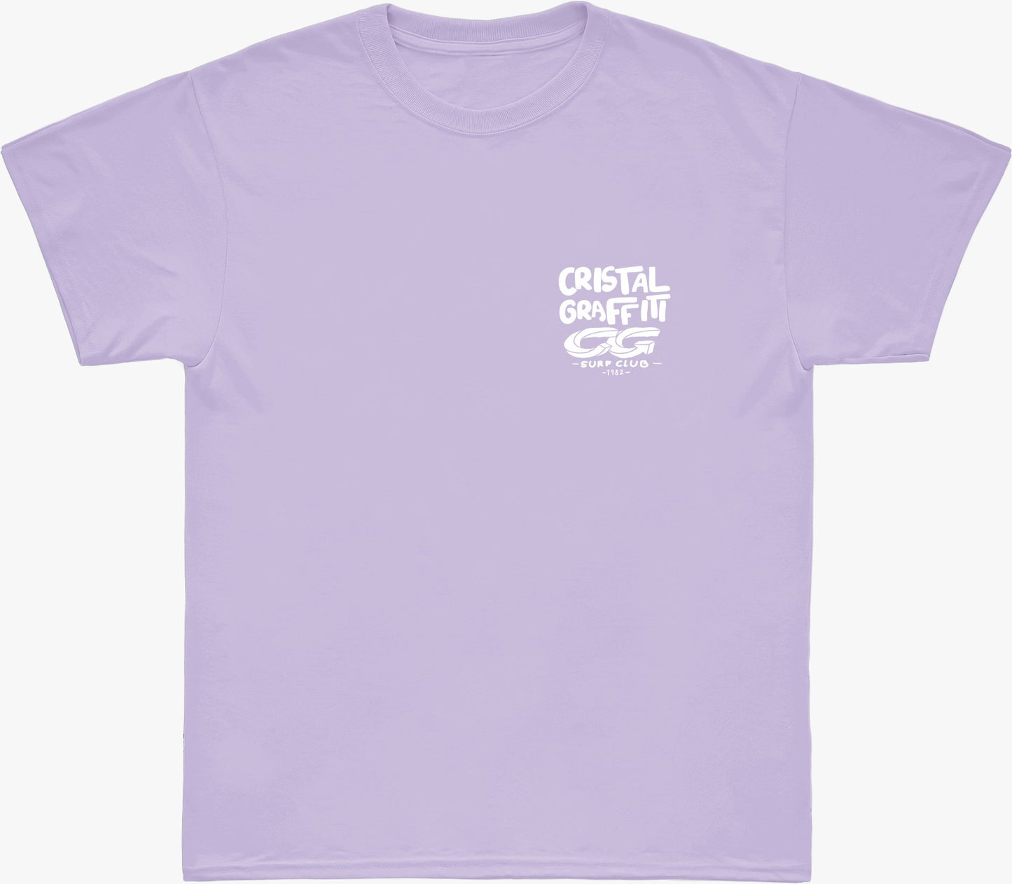 Camiseta Cristal Graffiti - Lilás - Surf Club