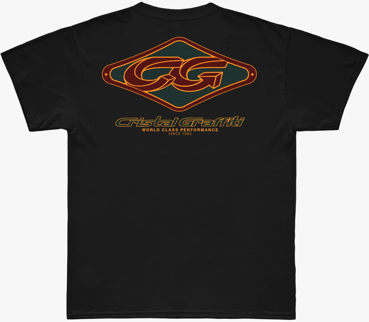Camiseta Cristal Graffiti - Preta - Performance