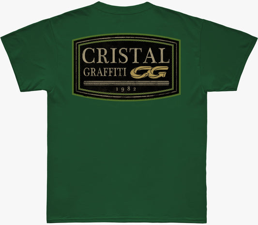 Camiseta Cristal Graffiti - Verde - Selo Grafite