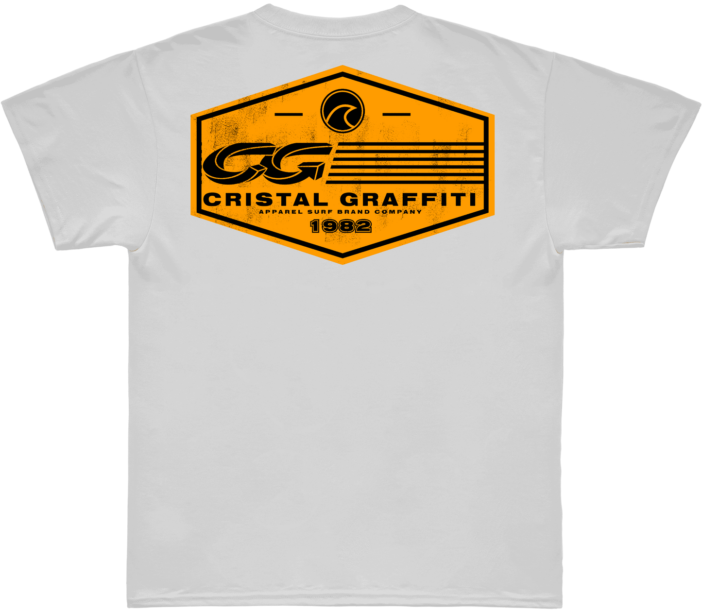 Camiseta Cristal Graffiti - Branca - Apparel