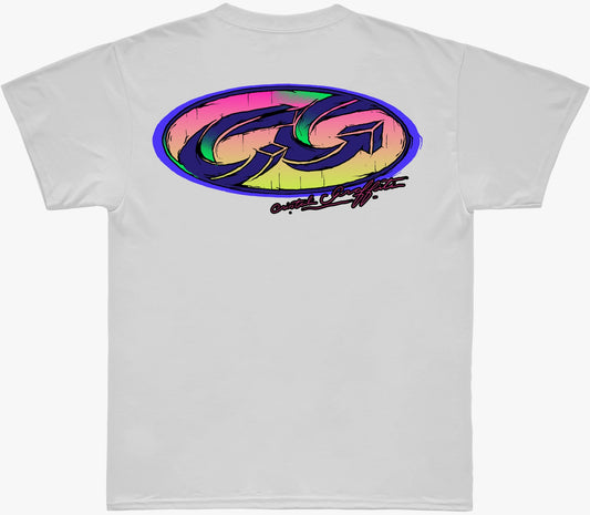Camiseta Cristal Graffiti - Branca - Loop Colorido