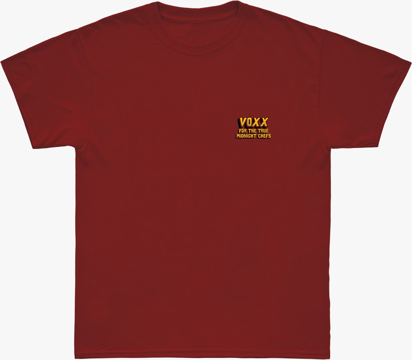 Camiseta Oversized Voxx - Vermelha - Gourmet survival