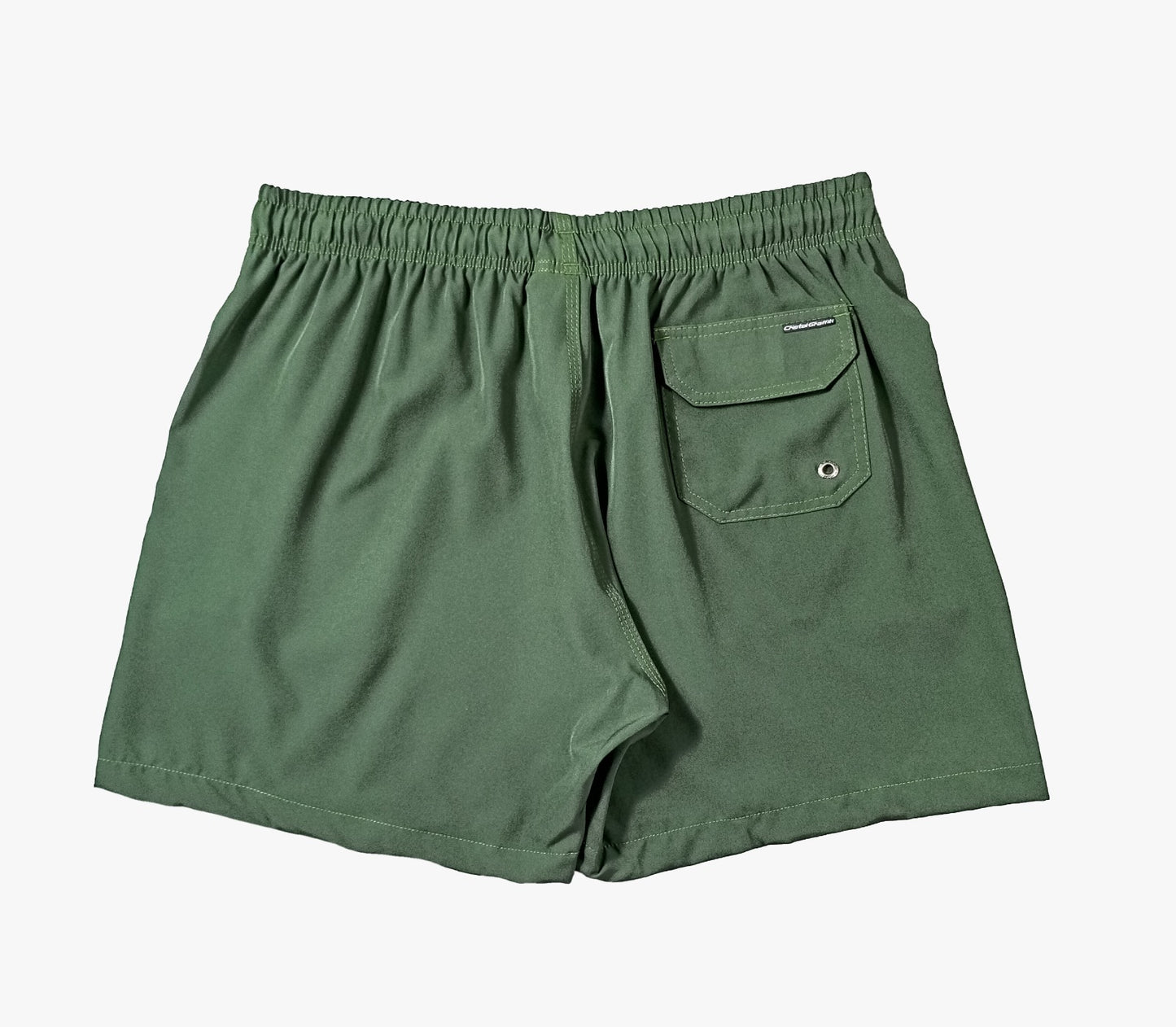Short Elástico Cristal Graffiti - Verde Militar