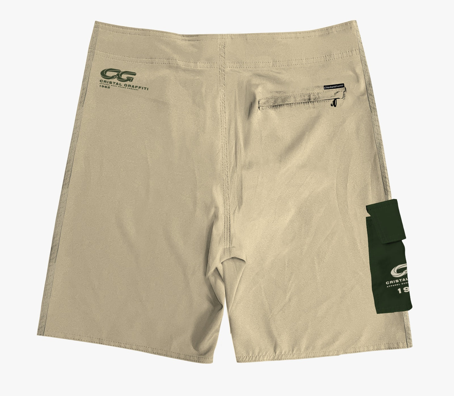 Walkshort Cristal Graffiti - Bege - 1982