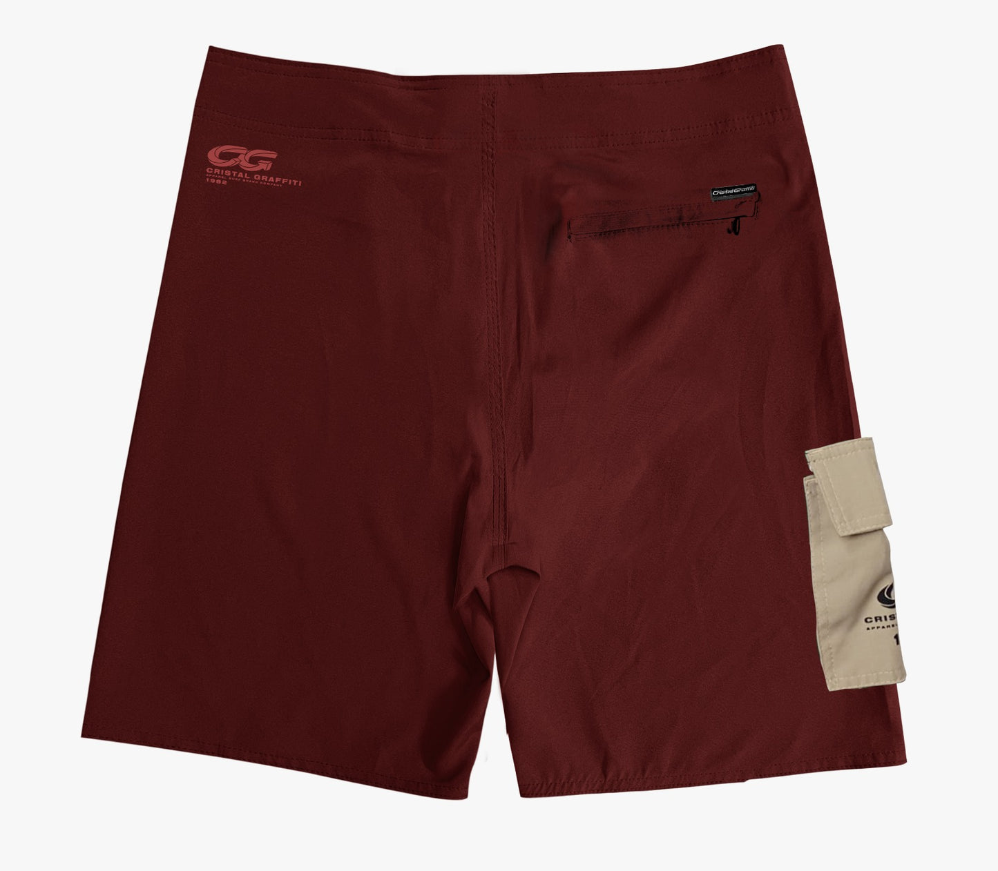 Walkshort Cristal Graffiti - Red - 1982