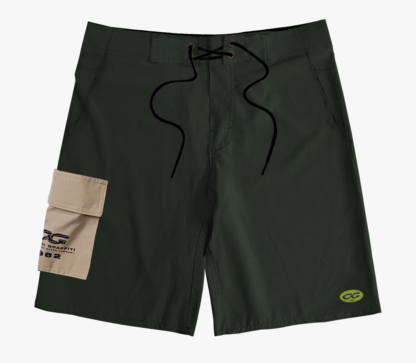 Walkshort Cristal Graffiti - Green - 1982