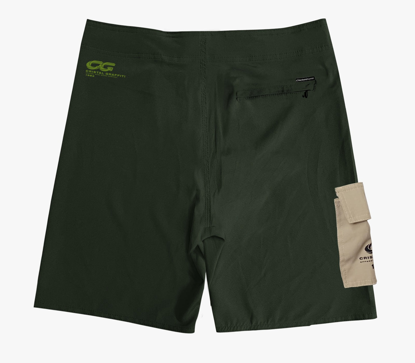Walkshort Cristal Graffiti - Green - 1982