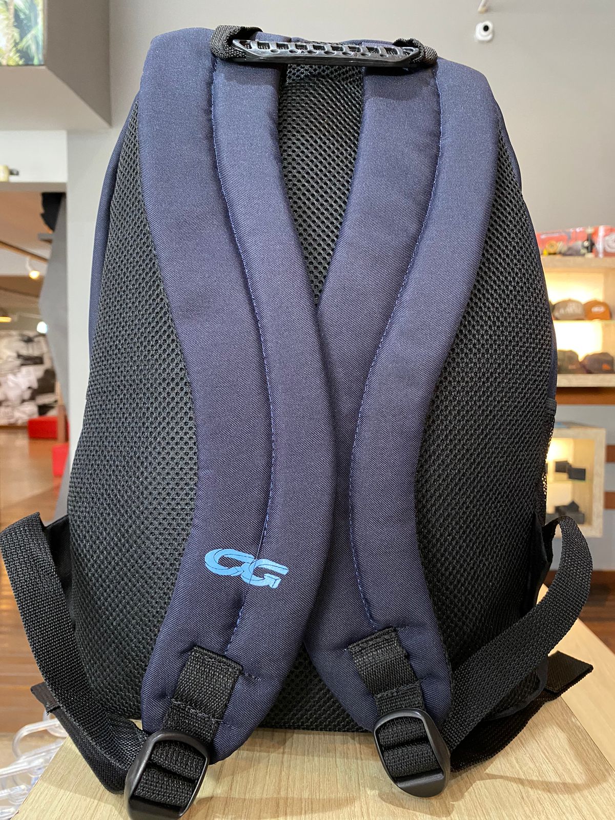 Mochila Cristal Graffiti - Blue Vintage