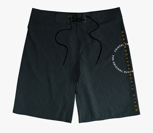 Boardshort Cristal Graffiti  - Cinza Escuro - Water