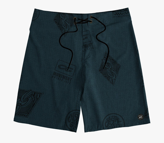 Boardshort Cristal Graffiti - Azul - Movement