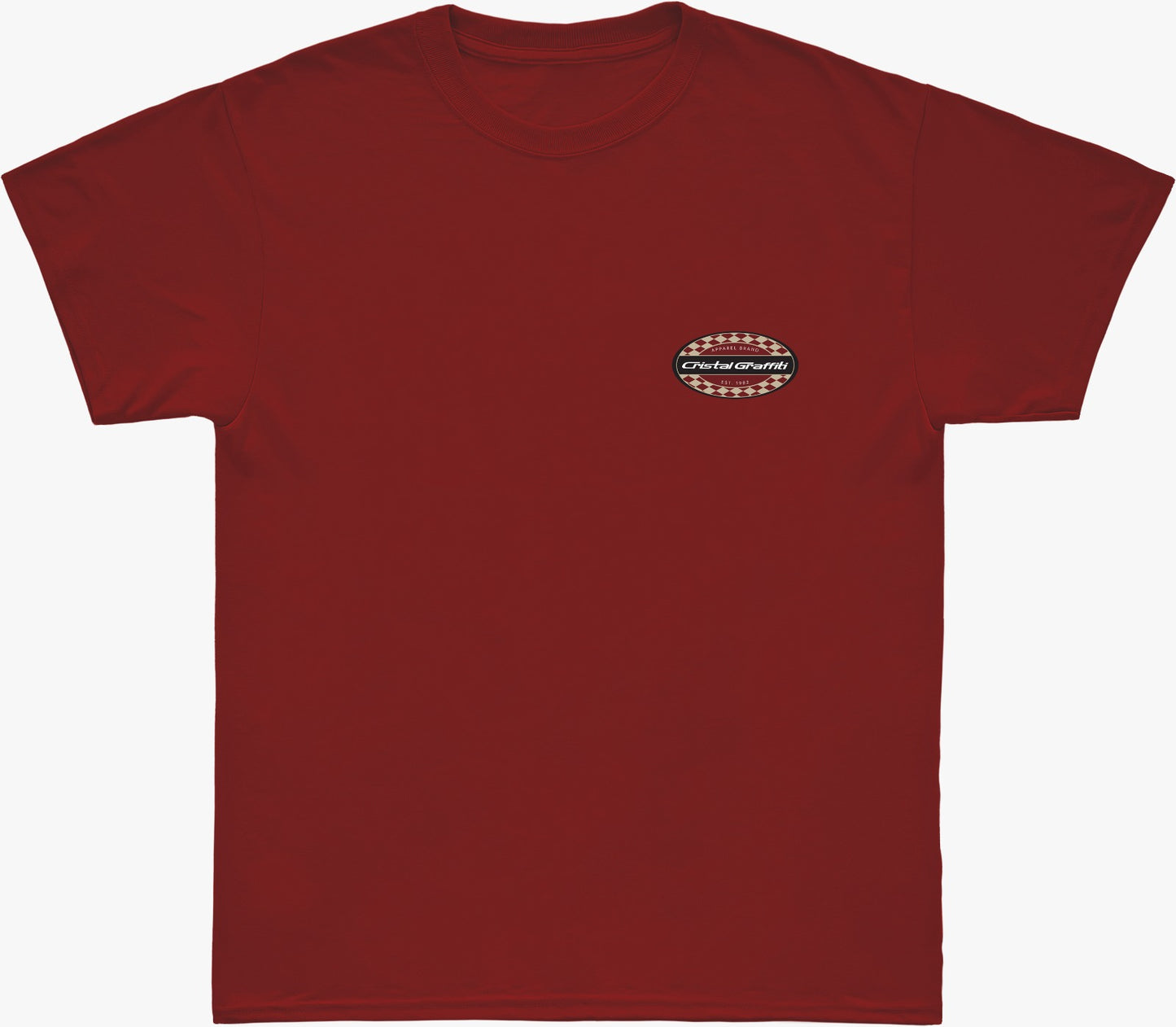 Camiseta Cristal Graffiti - Vermelho - Brand 1982