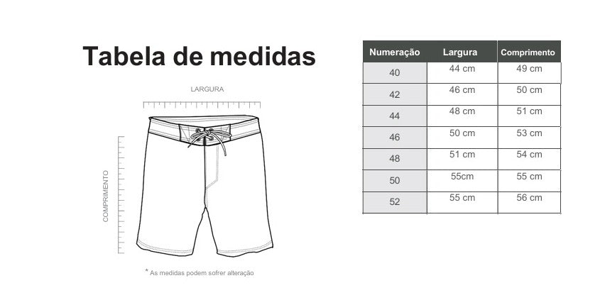 Boardshort Cristal Graffiti - Azul - Movement