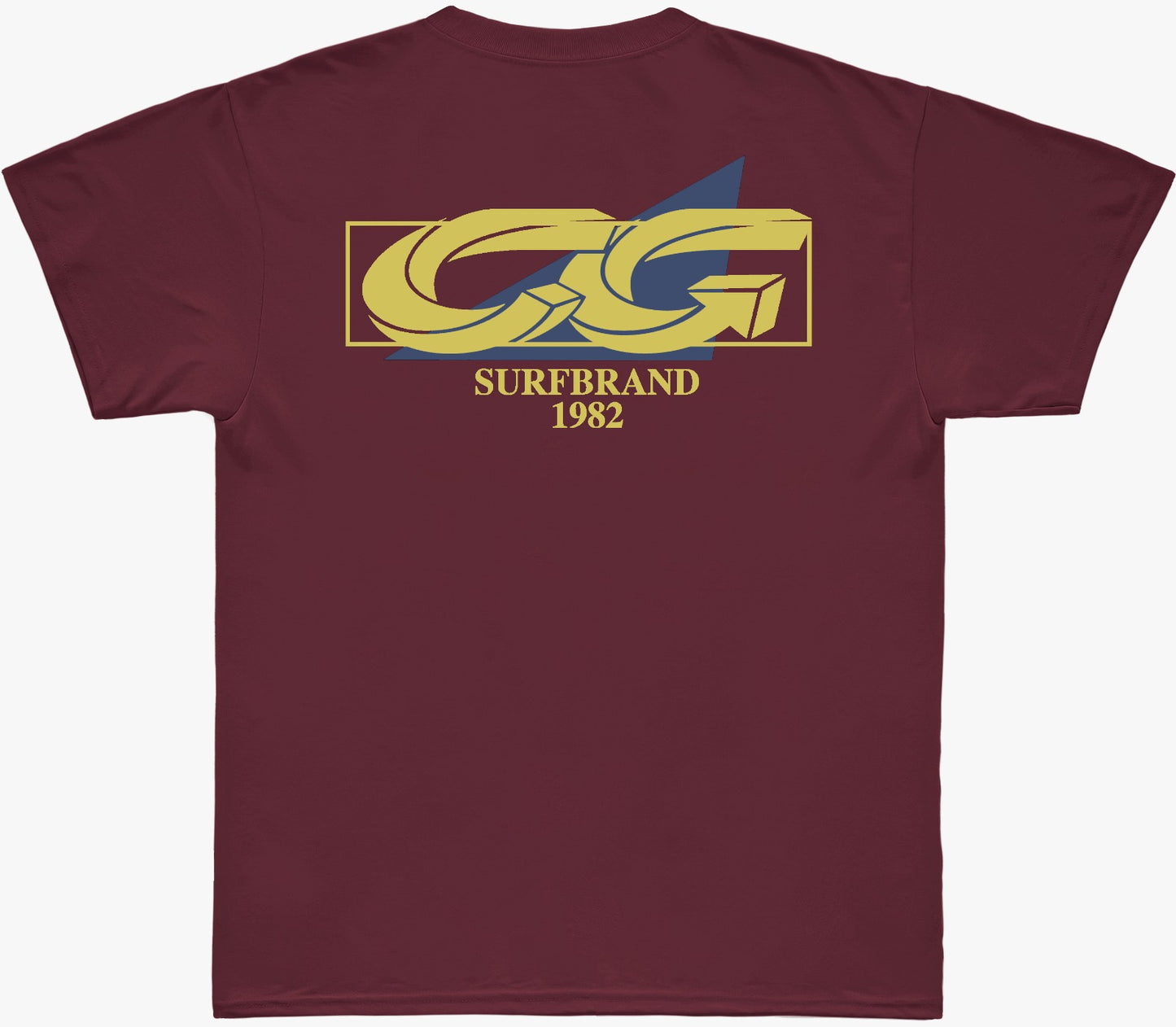 Camiseta Cristal Graffiti - Vinho - Carimbo 1982