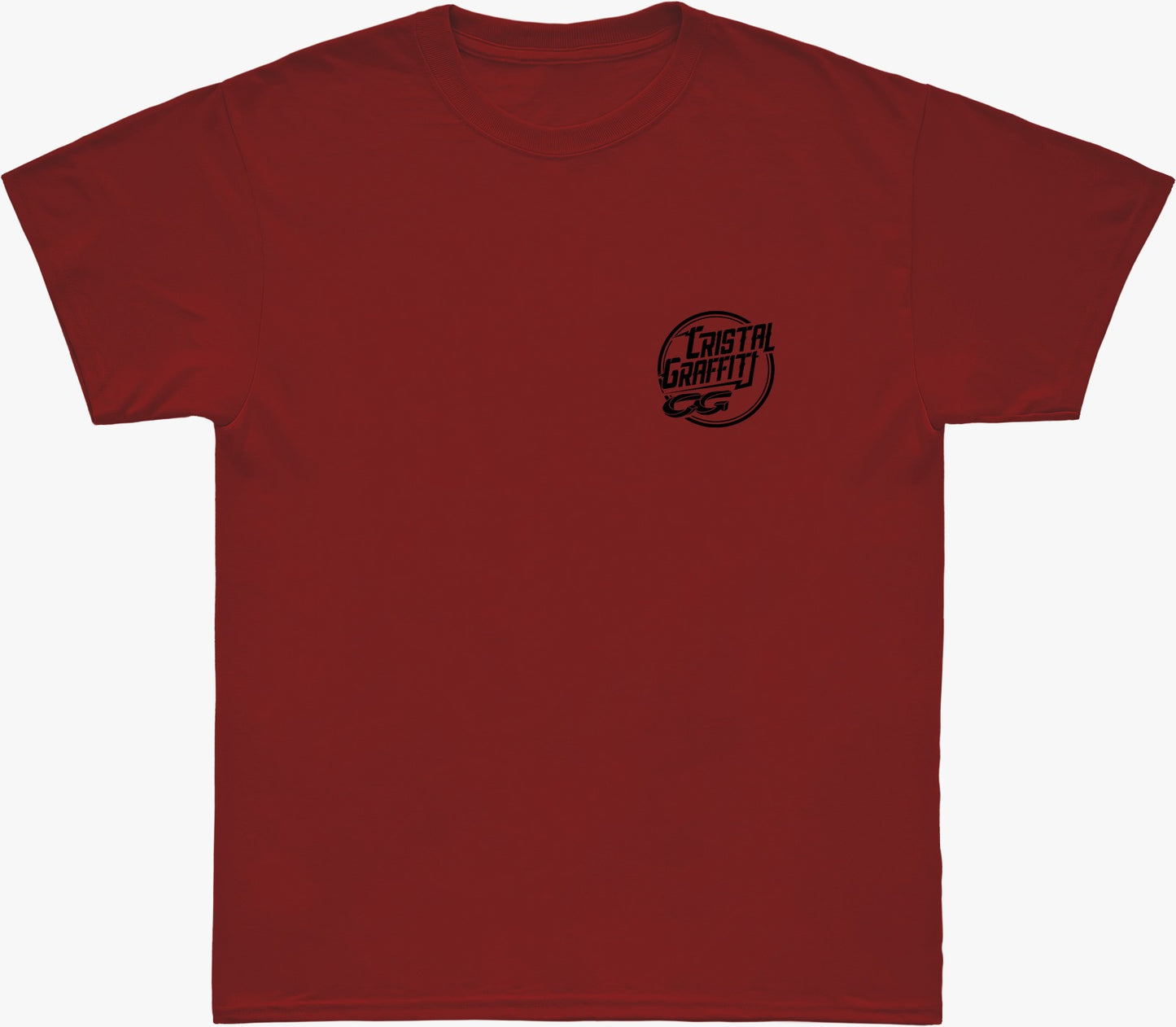 Camiseta Cristal Graffiti - Vermelho - CG