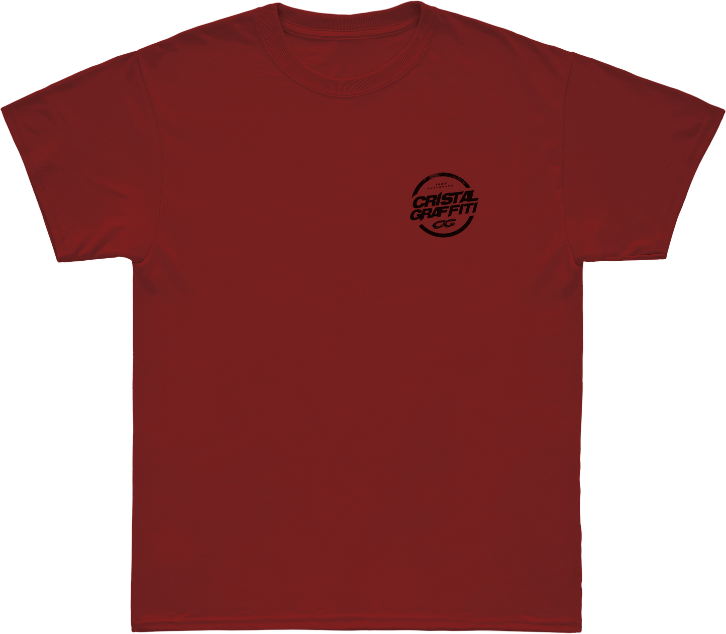 Camiseta Cristal Graffiti - Vermelho - Surfbrand