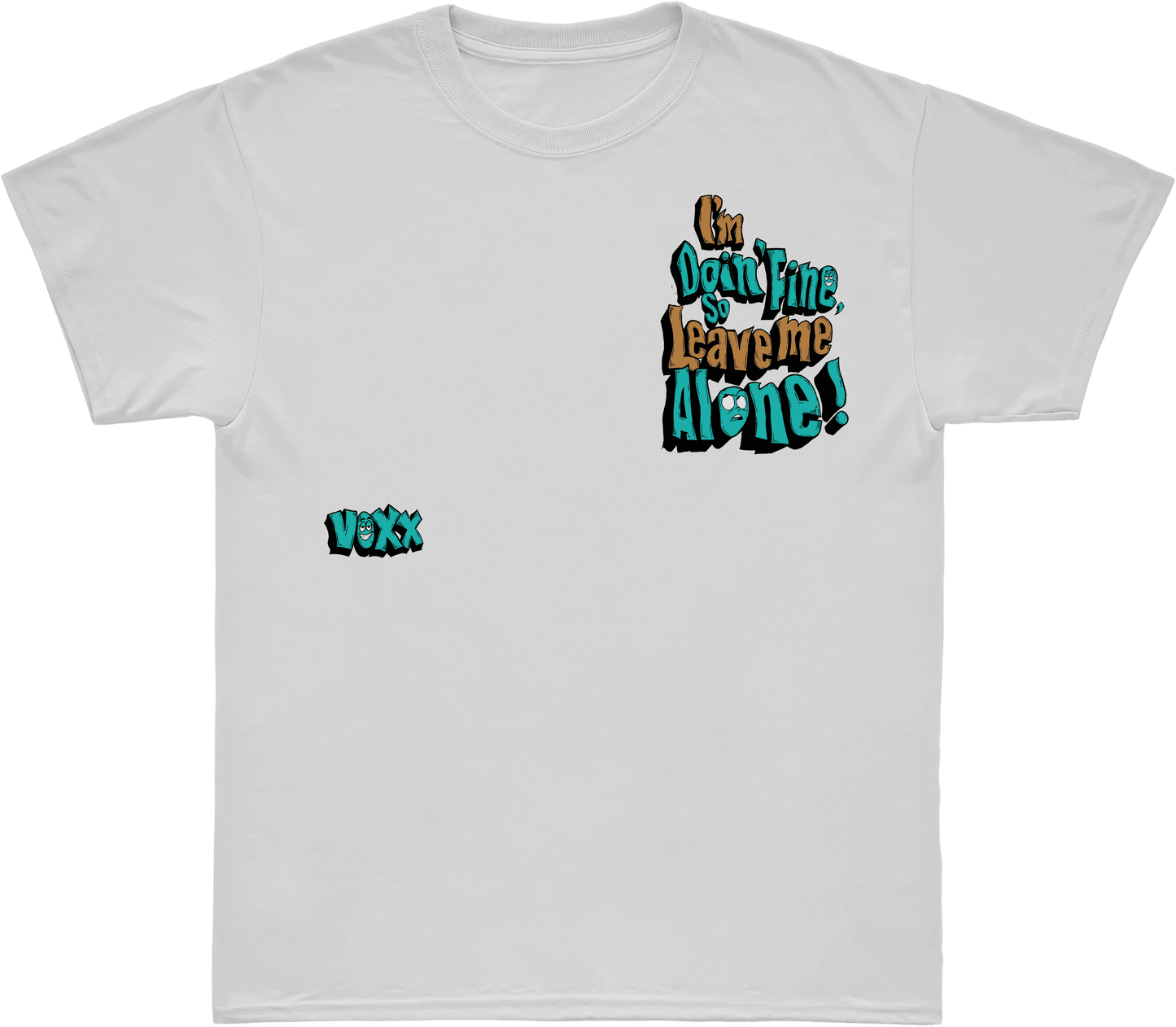 Camiseta Voxx - Im Fine - Branca