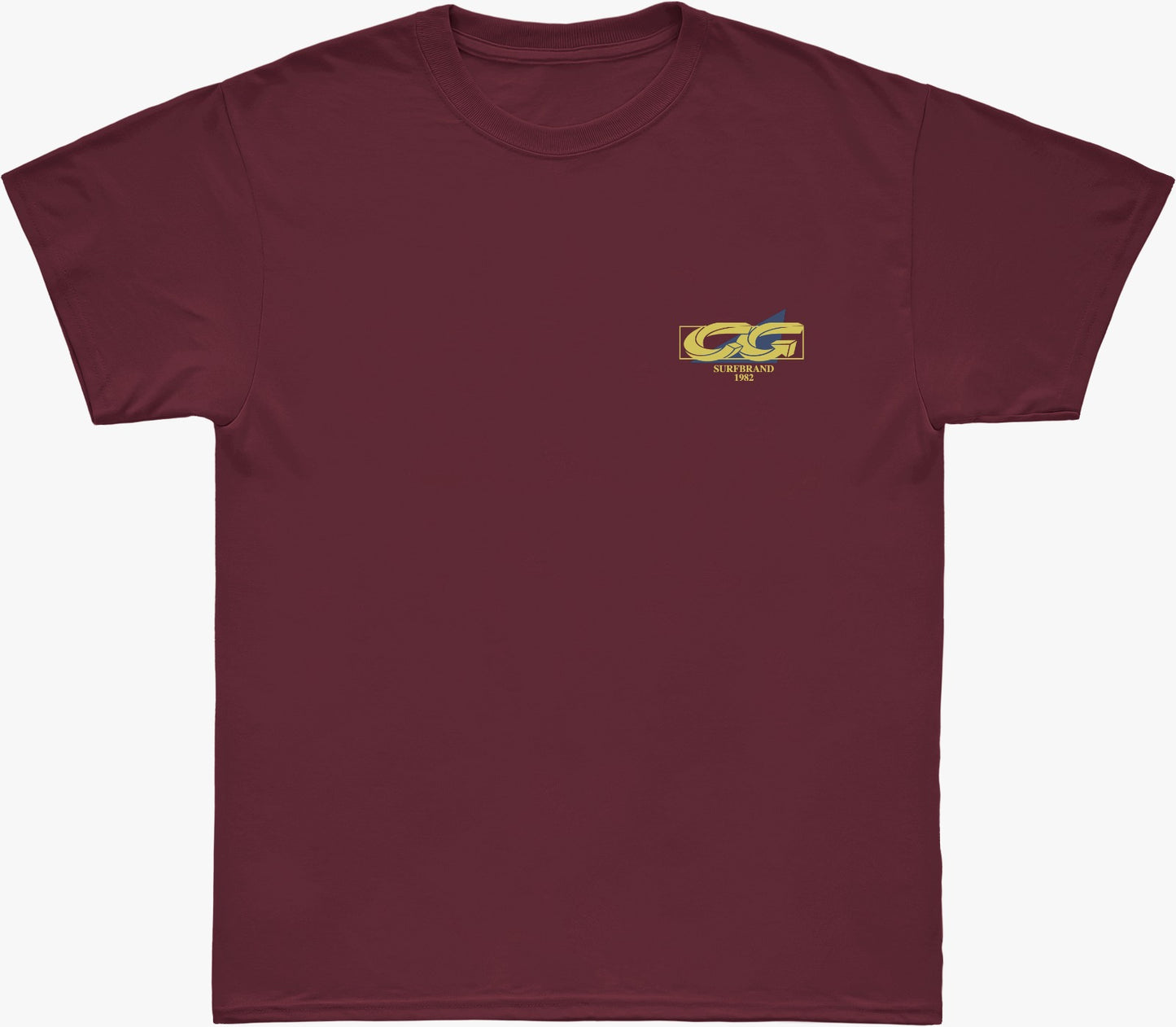 Camiseta Cristal Graffiti - Vinho - Carimbo 1982