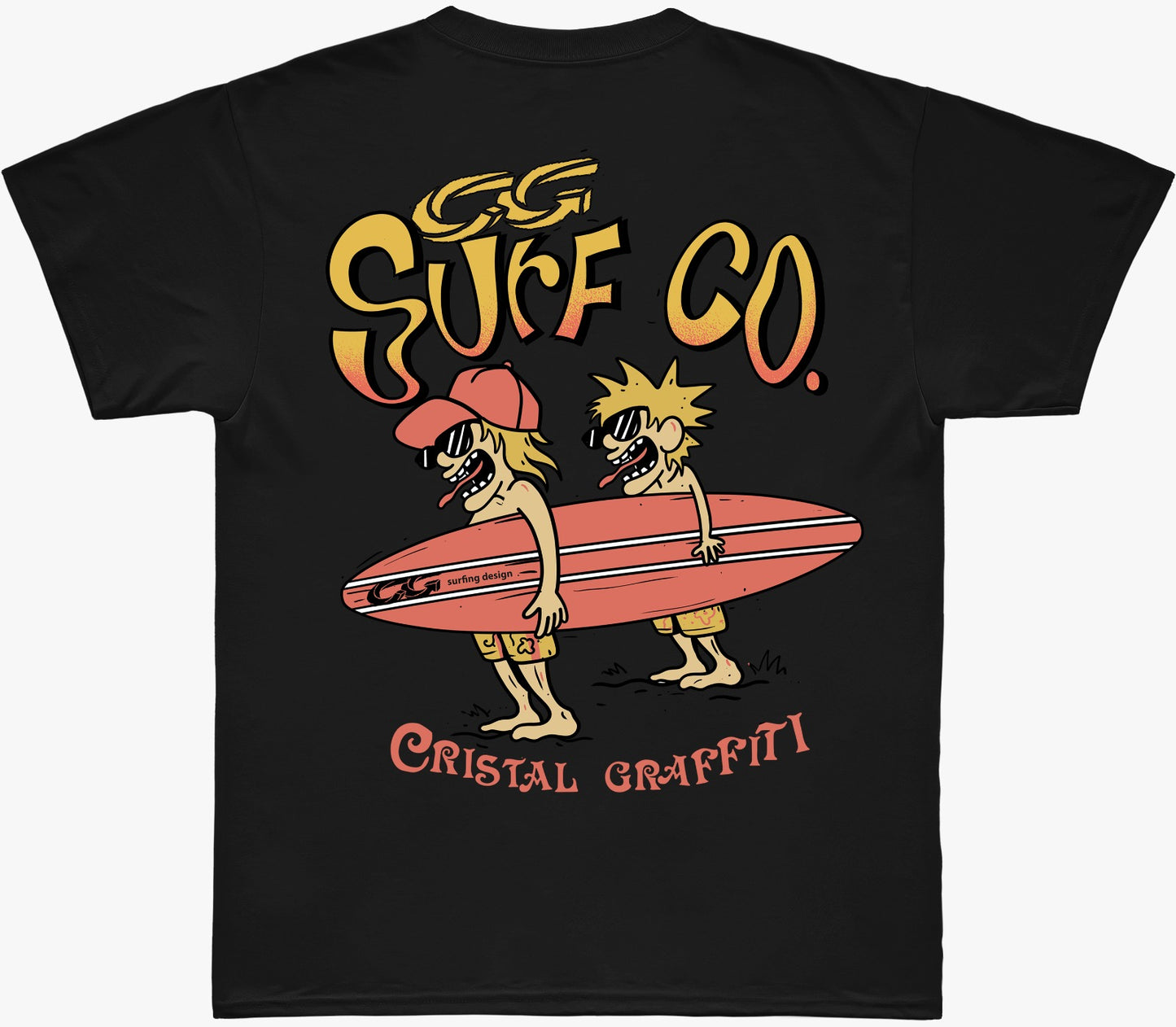 Camiseta Cristal Graffiti - Preta - Design - Filho