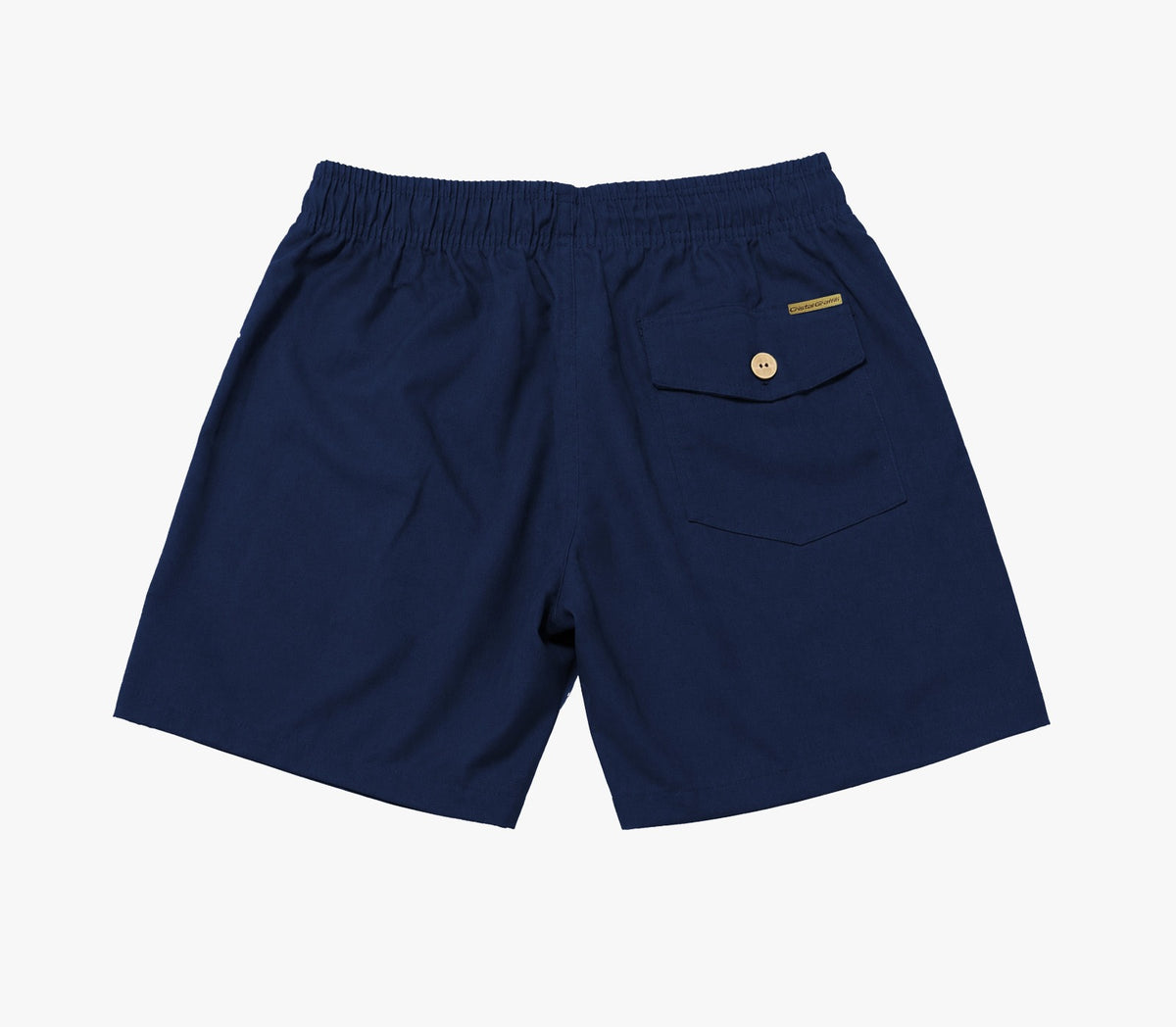 Short de Linho Cristal Graffiti - Azul Marinho