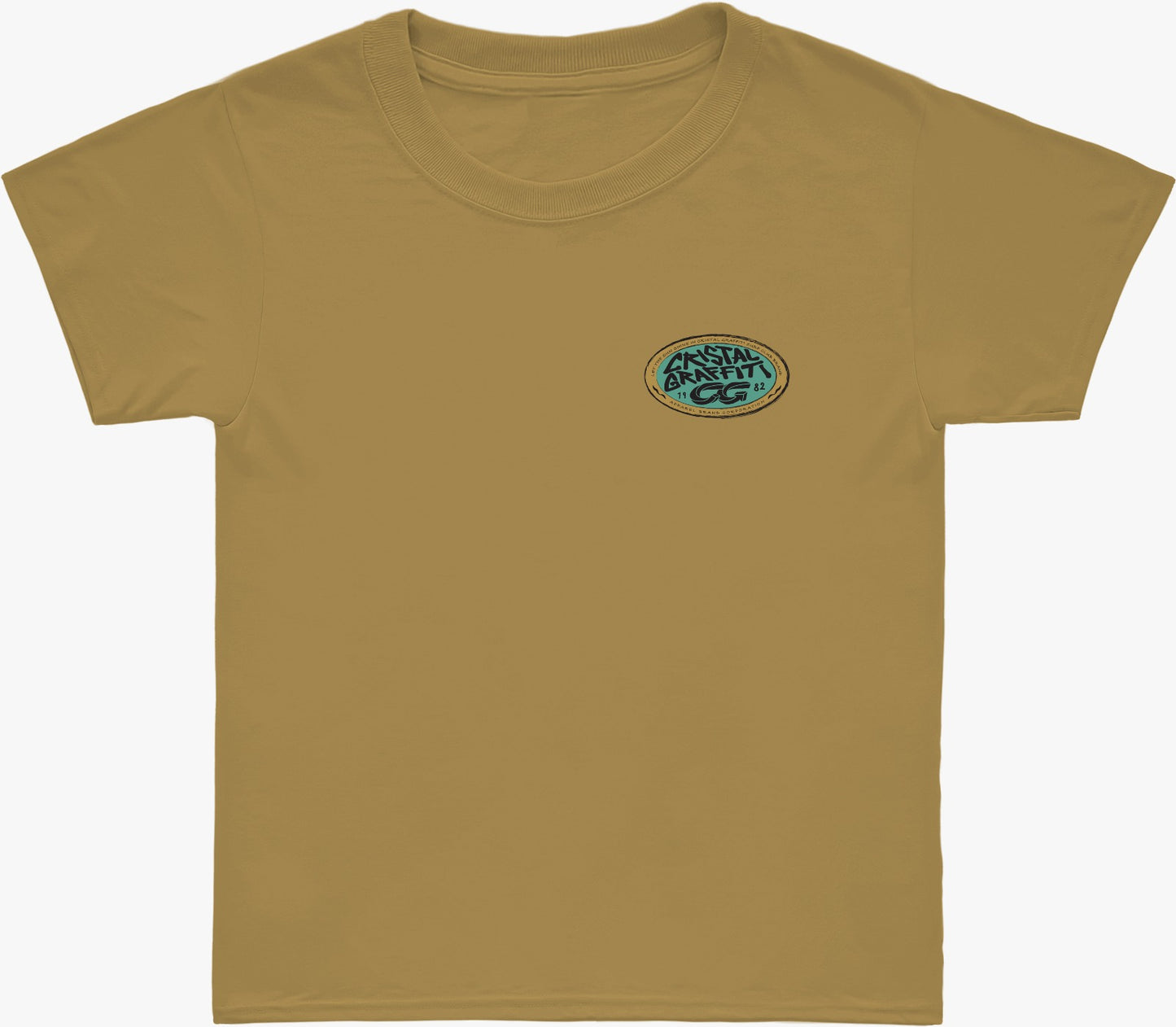 Camiseta Cristal Graffiti - Bege - Cristal Infantil