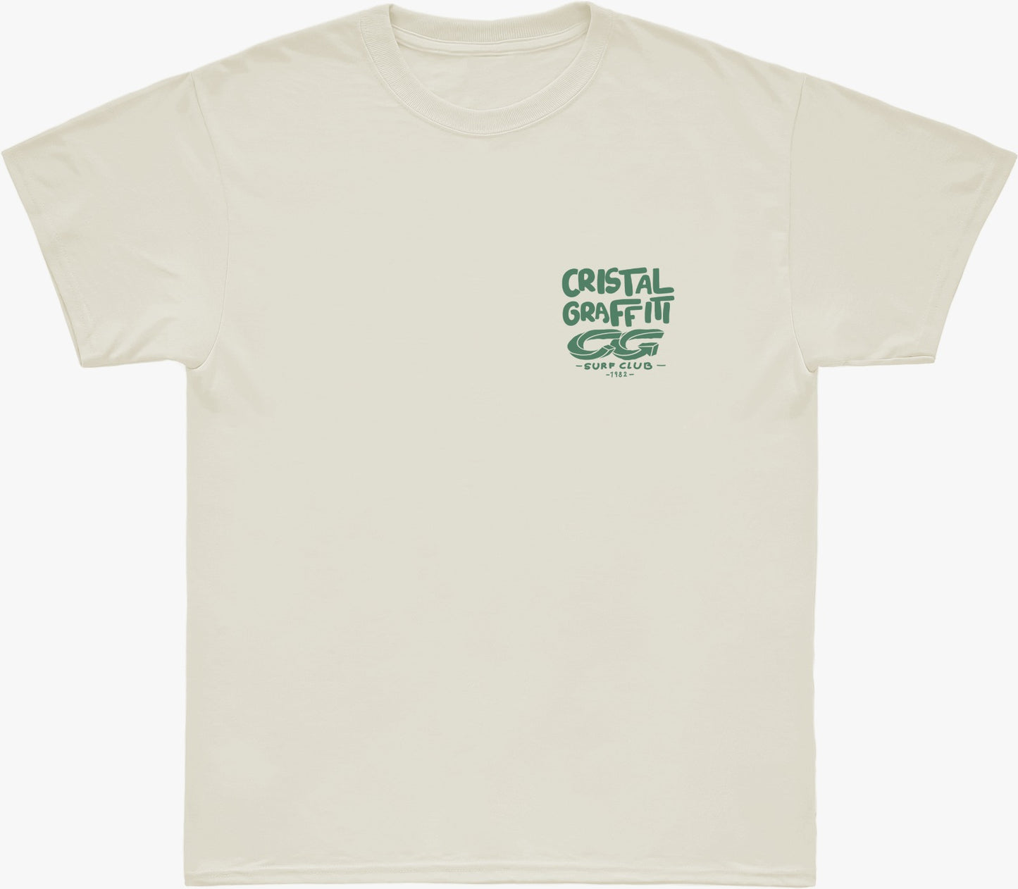 Camiseta Cristal Graffiti - Branco - Surf Club