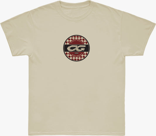 Camiseta Cristal Graffiti - Bege - Circular Surf