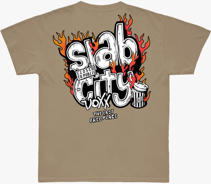 Camiseta VOXX - Bege -  SLAB FIRE