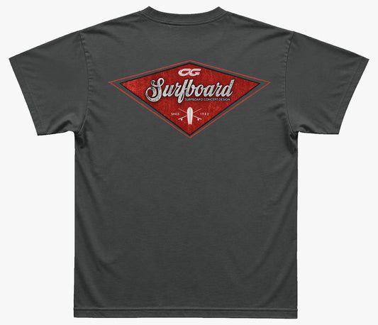 Camiseta Cristal Graffiti  - Cinza - Surfboard