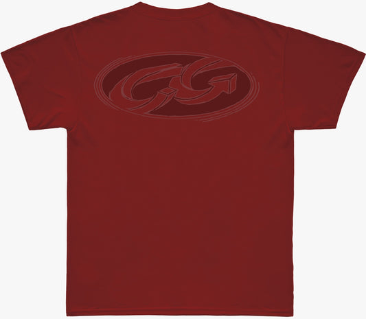Camiseta Cristal Graffiti - Vermelho - CG