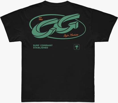 Camiseta Cristal Graffiti - Preto - Surf