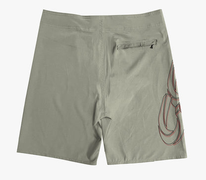Boardshort Cristal Graffiti - Bege - CG