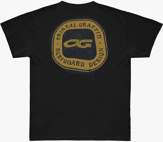 Camiseta Cristal Graffiiti - Preta - Design - Filho