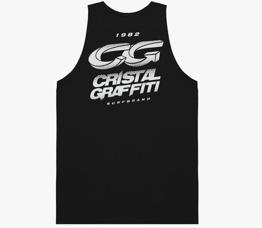 Regata Cristal Graffiti - Preto - Classic Shore