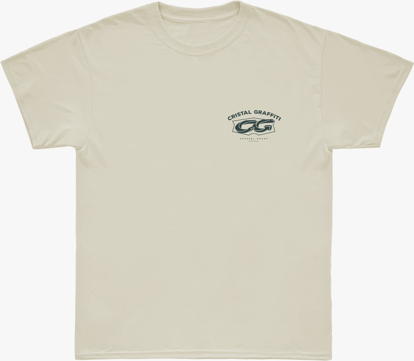 Camiseta Cristal Graffiti - Off White - Style