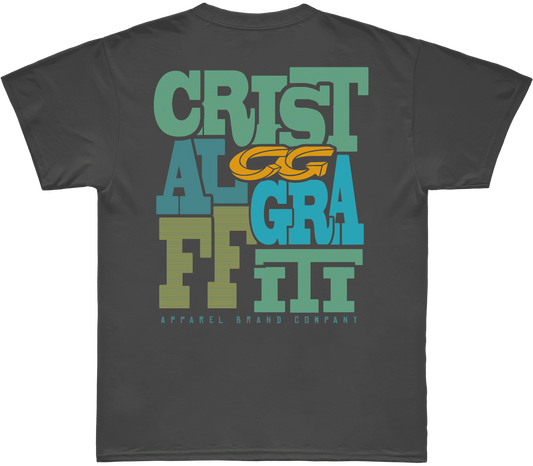 Camiseta Cristal Graffiti - Cinza - Brand Company